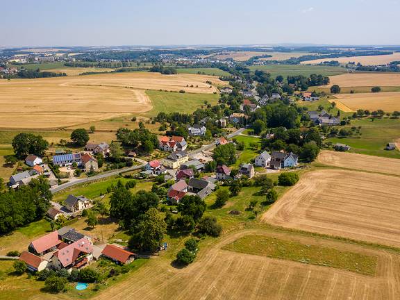 Bild aufgenommen aus der Luft